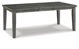 RECT DRM BUTTERFLY EXT TABLE Hallanden GrayD589-35 ASHLEY