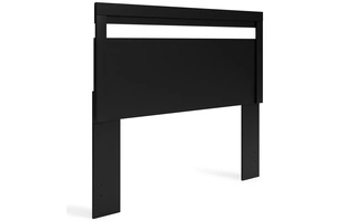 QUEEN PANEL HEADBOARD Finch BlackEB3392-157 ASHLEY