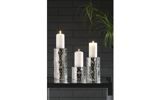 A2000460 Marisa CANDLE HOLDER SET (3/CN)