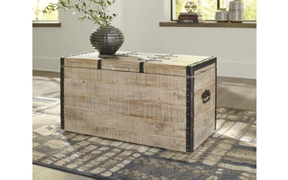 STORAGE TRUNK Dartland WhitewashA4000301 ASHLEY