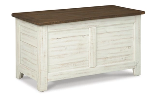STORAGE TRUNK Dashbury Antique White/BrownA4000319 ASHLEY
