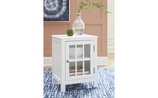 ACCENT CABINET Opelton WhiteA4000377 ASHLEY