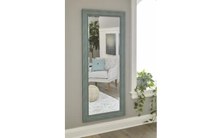FLOOR MIRROR Jacee Antique TealA8010221 ASHLEY