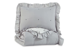 TWIN COMFORTER SET Hartlen Twin Comforter SetQ900001T ASHLEY