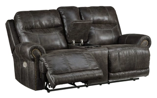 PWR REC LOVESEAT CON ADJ HDRST Grearview 6500518 ASHLEY