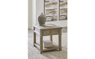 RECTANGULAR END TABLE Janismore Rectangular End TableT976-3 ASHLEY