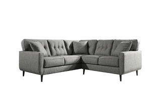 RAF LOVESEAT/ZARDONI/CHARCOAL Zardoni Charcoal1140256 ASHLEY