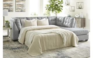 LAF FULL SOFA SLEEPER Falkirk Steel8080410 ASHLEY