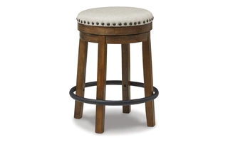 D546-124 Valebeck UPH SWIVEL STOOL (1/CN)