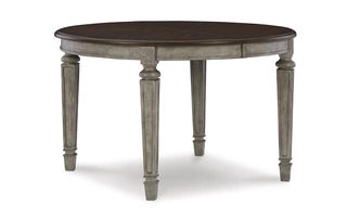 OVAL DINING ROOM EXT TABLE Lodenbay Antique GrayD751-35 ASHLEY