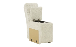 CONSOLE WITH STORAGE Critic's Corner Parchment1630357 ASHLEY