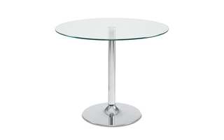 CONDO DINING TABLE W/CHROME BASE  GY625B 100500 100500 XCELLA