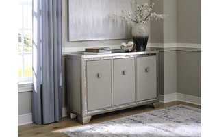 ACCENT CABINET Chaseton ChampagneA4000335 ASHLEY