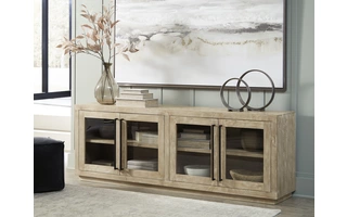 ACCENT CABINET Belenburg Washed BrownA4000411 ASHLEY