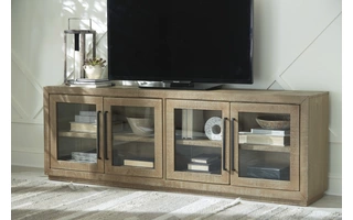 ACCENT CABINET Waltleigh Distressed BrownA4000473 ASHLEY