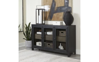 ACCENT CABINET Lenston Black/GrayA4000508 ASHLEY