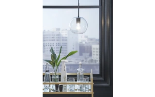 L000988 Cordunn GLASS PENDANT LIGHT (1/CN)