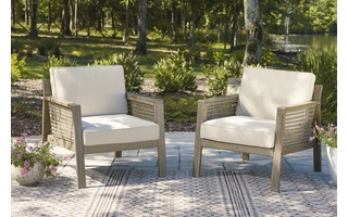 LOUNGE CHAIR W/CUSHION (2/CN) Barn Cove Lounge Chair w/Cushion (2/CN)P342-820 ASHLEY FURNITURE