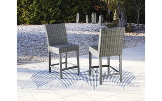 TALL BARSTOOL (2/CN) Palazzo GrayP520-130 ASHLEY FURNITURE