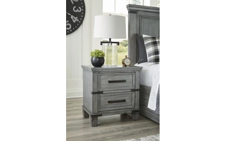 TWO DRAWER NIGHT STAND Russelyn GrayB772-92 ASHLEY