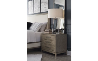 THREE DRAWER NIGHT STAND Chrestner GrayB983-93 ASHLEY