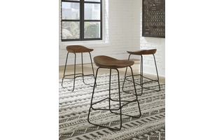 STOOL (3/CN) Wilinruck Brown/BlackD402-024 ASHLEY