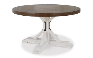 ROUND DINING ROOM TABLE TOP Valebeck MultiD546-50T ASHLEY
