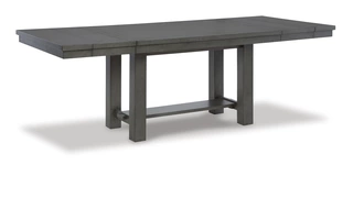 RECT DINING ROOM EXT TABLE Myshanna GrayD629-45 ASHLEY