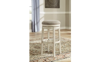 D743-030 Realyn TALL UPH SWIVEL STOOL (1/CN)