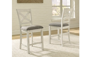 D784-124 Brewgan UPHOLSTERED BARSTOOL (2/CN)