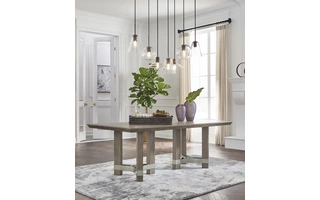 RECTANGULAR DINING ROOM TABLE Chrestner GrayD983-25 ASHLEY