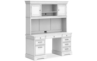 CREDENZA LEFT BASE Kanwyn WhitewashH777-22L ASHLEY