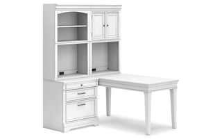 DOOR HUTCH Kanwyn WhitewashH777-41T ASHLEY