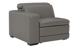 LAF ARMLESS REC PWR ADJ HDRST Texline - Gray LAF Armless REC PWR ADJ HDRSTU5960322C ASHLEY