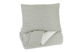 QUEEN COVERLET SET Doralia Queen Coverlet SetQ487003Q ASHLEY