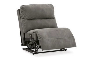 PWR ARMLESS REC W/ADJ HEADREST Next-Gen DuraPella Slate1590131 ASHLEY