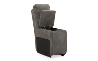 CONSOLE WITH STORAGE Next-Gen DuraPella Slate1590157 ASHLEY
