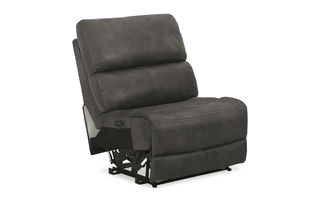 PWR ARMLESS REC W/ADJ HEADREST Wyerville Gray6920431 ASHLEY