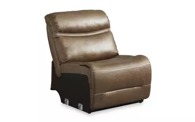armless chair glenvale chocolate7490846 ashley