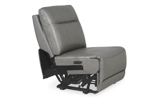 PWR ARMLESS REC W/ADJ HEADREST Goal Keeper GrayU2360331 ASHLEY