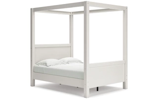FULL CANOPY RAILS Aprilyn WhiteEB1024-186 ASHLEY