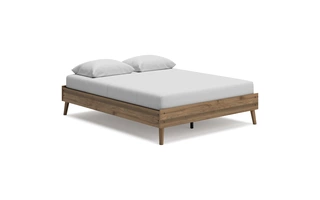 QUEEN PLATFORM BED Aprilyn HoneyEB1187-113 ASHLEY