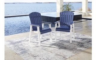 ARM CHAIR (2/CN) Toretto Blue/WhiteP209-601A ASHLEY FURNITURE