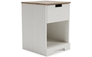 ONE DRAWER NIGHT STAND Vaibryn WhiteEB1428-291 ASHLEY