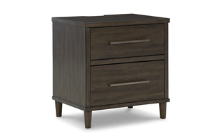 TWO DRAWER NIGHT STAND Wittland BrownB374-92 ASHLEY