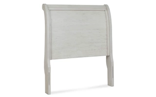 TWIN SLEIGH HEADBOARD Robbinsdale Antique WhiteB742-53 ASHLEY