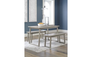 RECT DRM TABLE SET (3/CN) Loratti GrayD261-125 ASHLEY