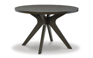 ROUND DINING ROOM TABLE Wittland Dark BrownD374-15 ASHLEY