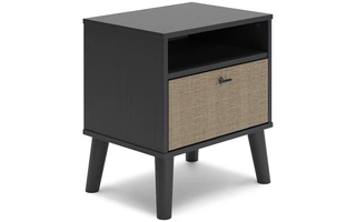 ONE DRAWER NIGHT STAND Charlang Two-toneEB1198-291 ASHLEY