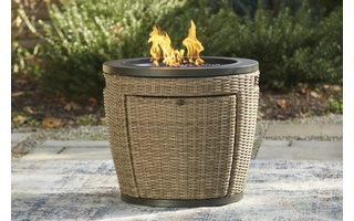 FIRE PIT Malayah BrownP042-776 ASHLEY FURNITURE